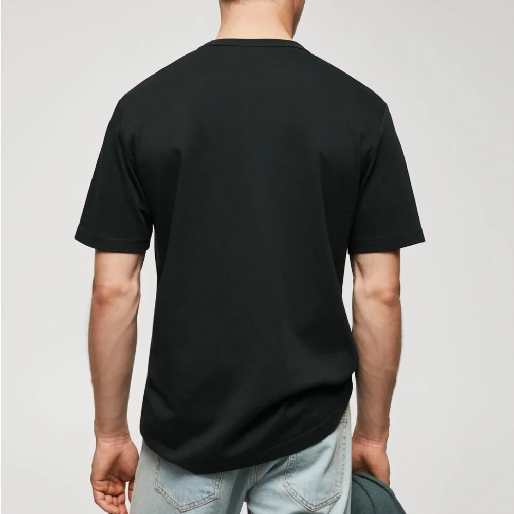 100% cotton t-shirt with pocket - Picture 5 of 6